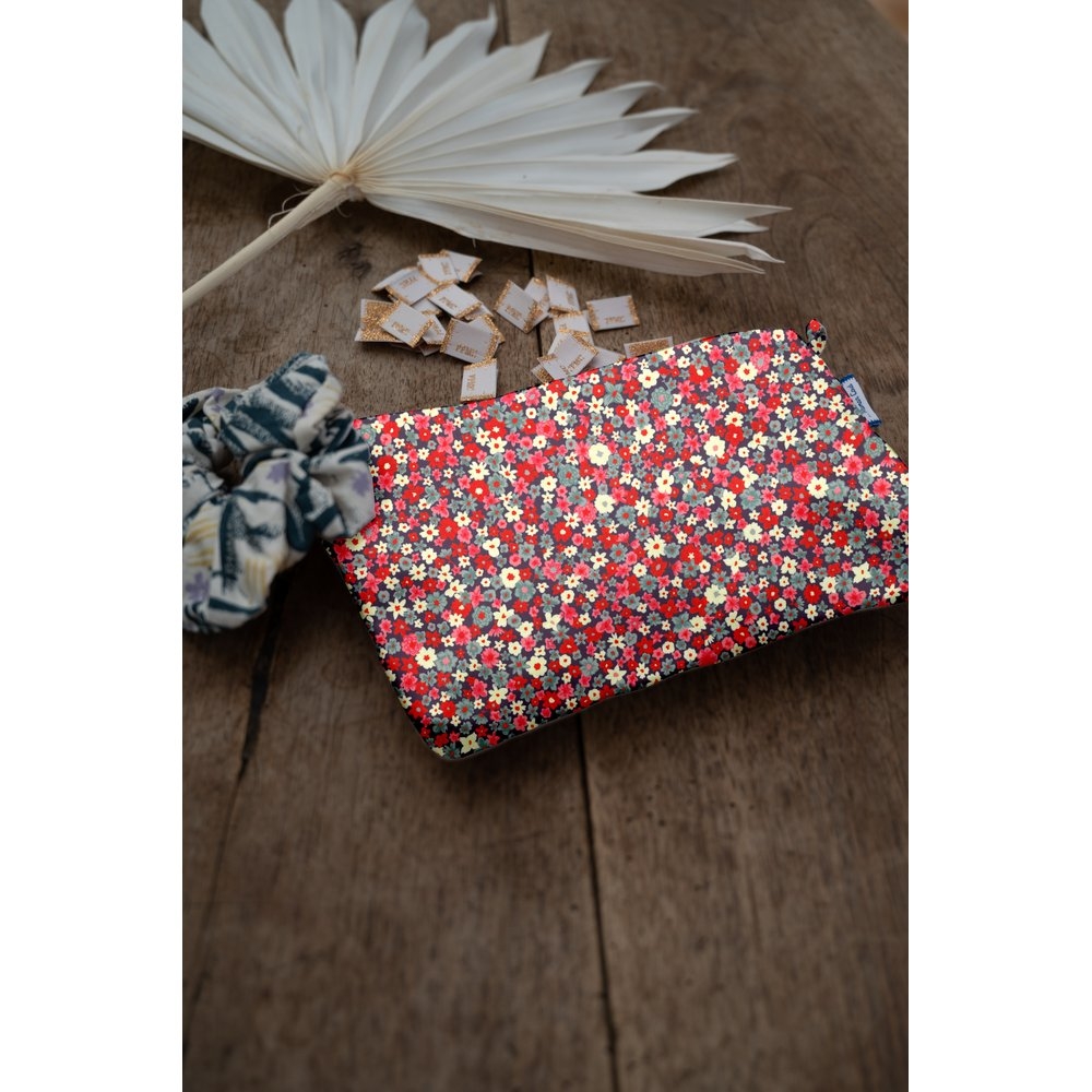 Mini Pochette Tissu Tapis Rouge
