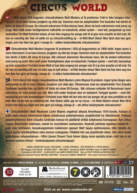 Det Store Wild West Show / Circus World - DVD