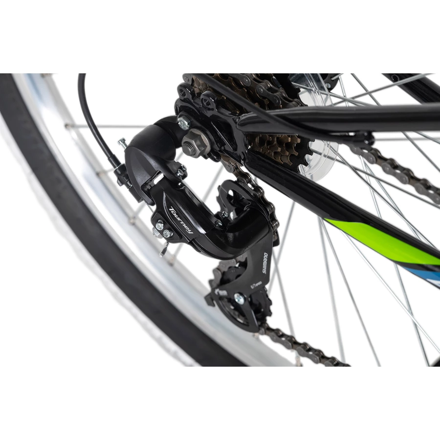 KS Cycling Mountainbike Fully 26 Zoll Zodiac 21 Gänge Schwarz-Grün