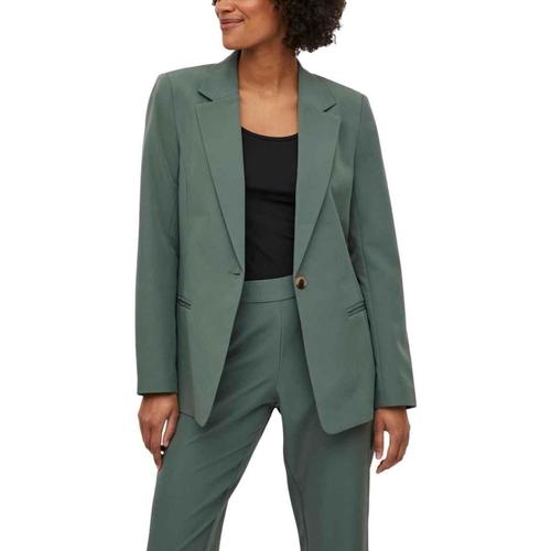 Vila - VILOWNY STRAIGHT BLAZER - NOOS Verde