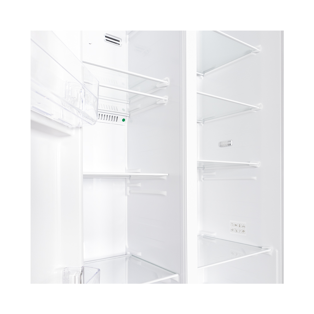 Kibernetik FSP Food Center Side by Side 435 Liter Schwarz