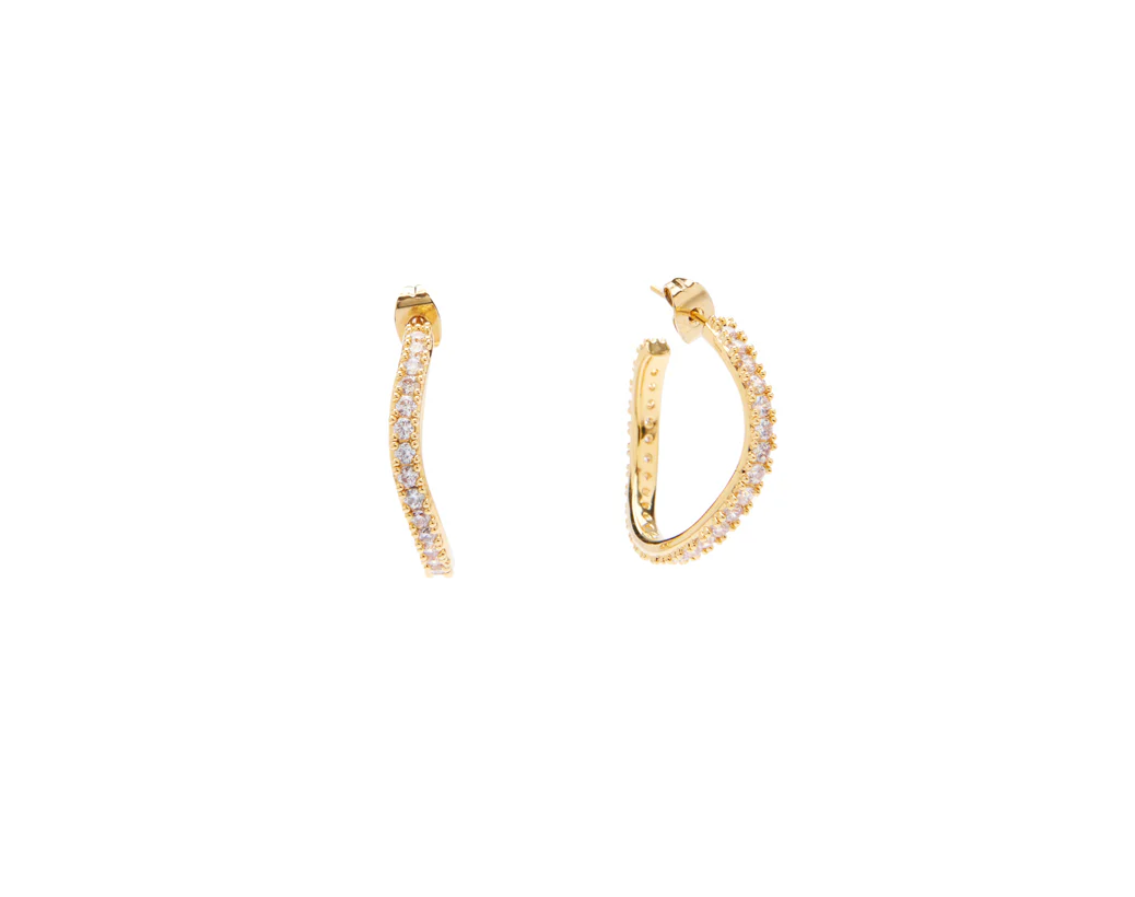 Pico  Amelia Studs ørestikker - forgyldt