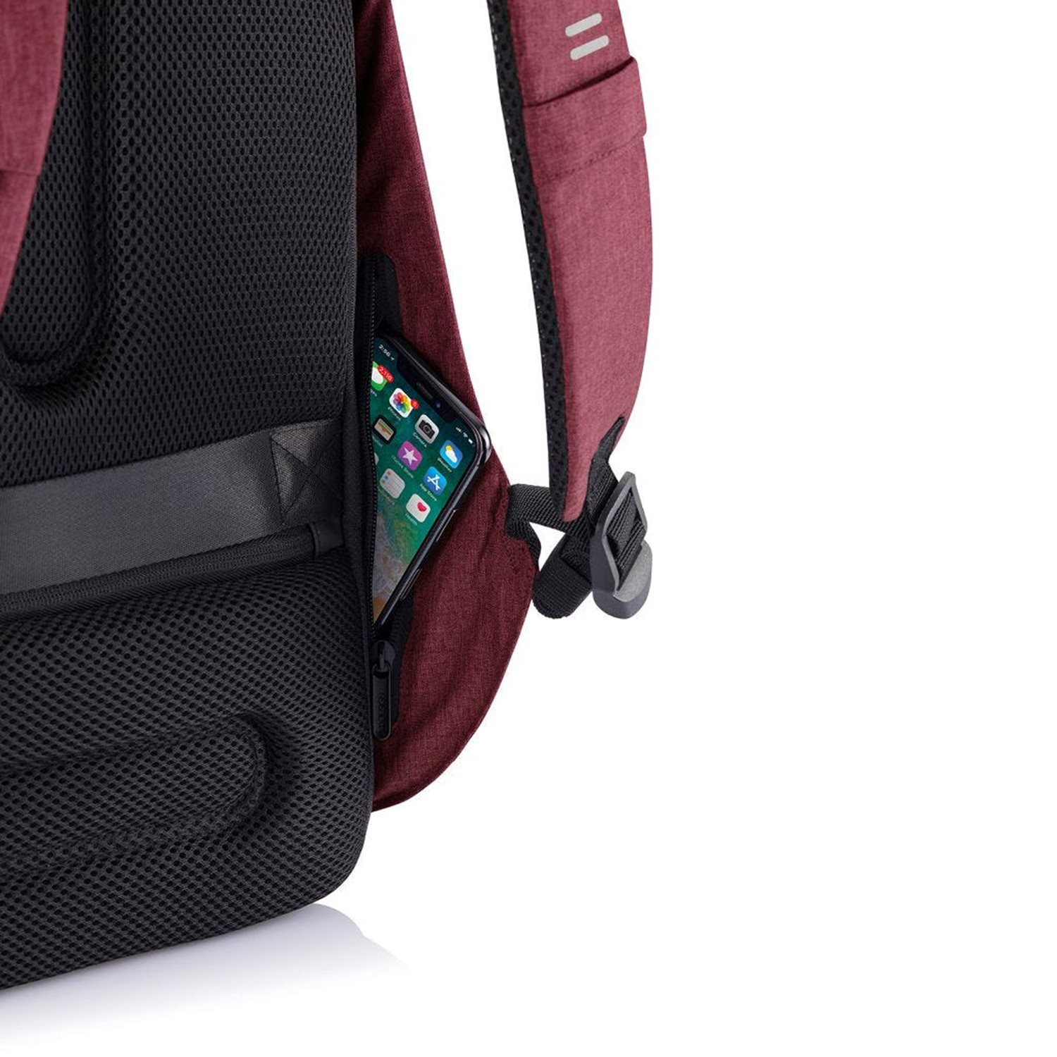 XD Design Bobby Hero Small Anti-diefstal Rugzak red