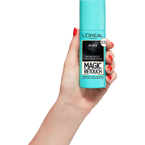 Hårfarvespray Black