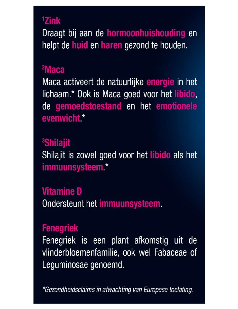 Libido Support Vrouw 30 tabletten