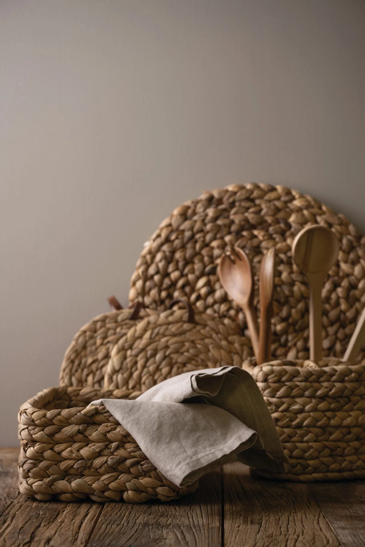 Gryteunderlag natur - Ø21cm