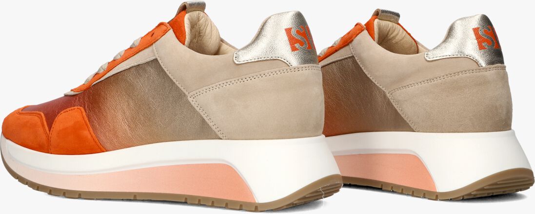 SOFTWAVES oranje softwaves lage sneakers 8.94.01