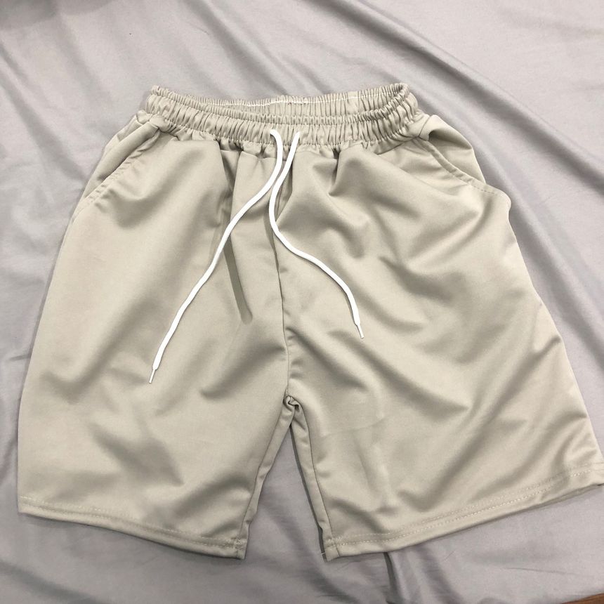 Wescosso - Effen shorts met trekkoord