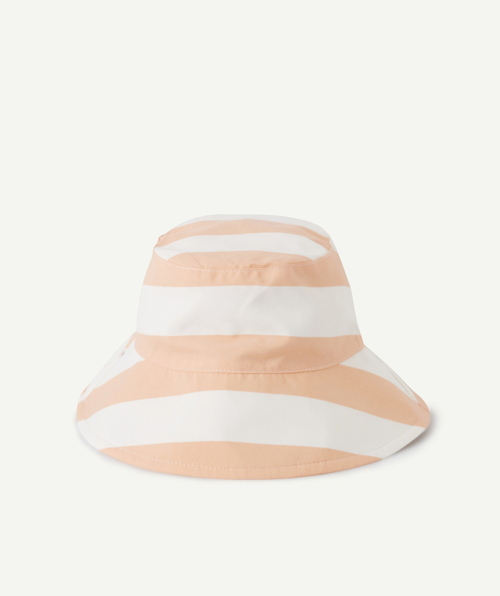 LASSIGBOB ANTI-UV RAYÉ BLANC CASSÉ ET PÊCHE