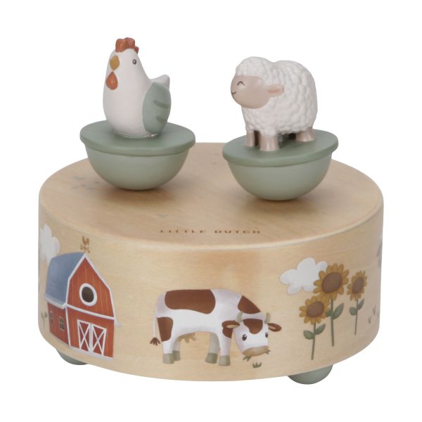 Little Dutch Muziekdoosje Little Farm FSC