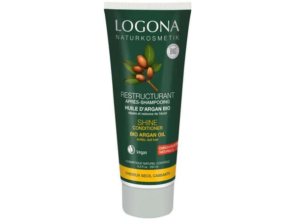 Logona Après Shampoing Brillance et Réparation Argan 200ml
