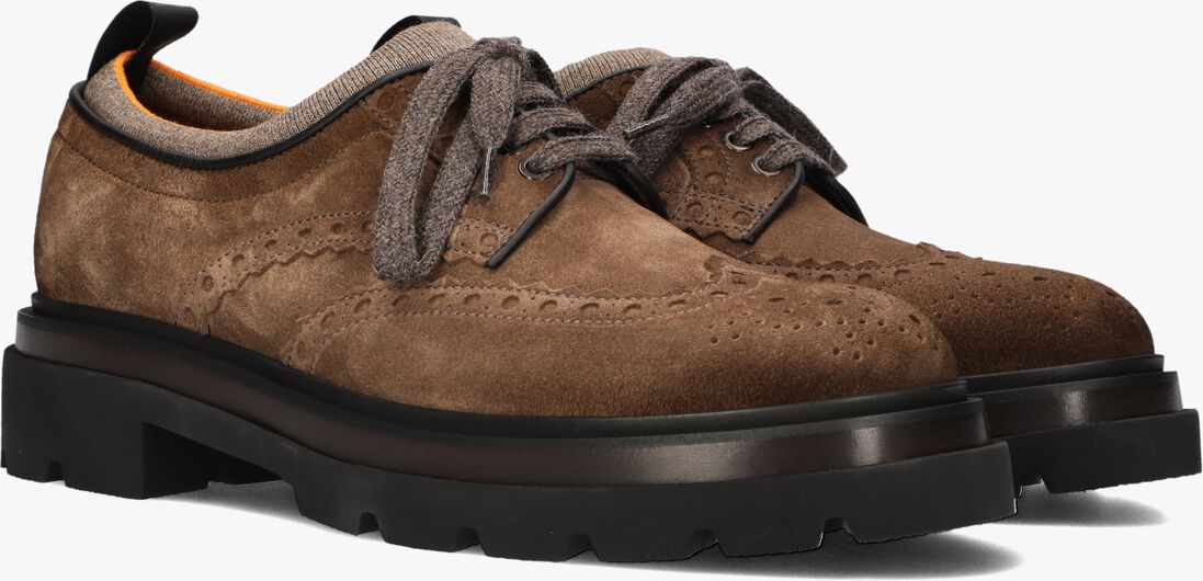 bruine santoni veterschoenen 18936