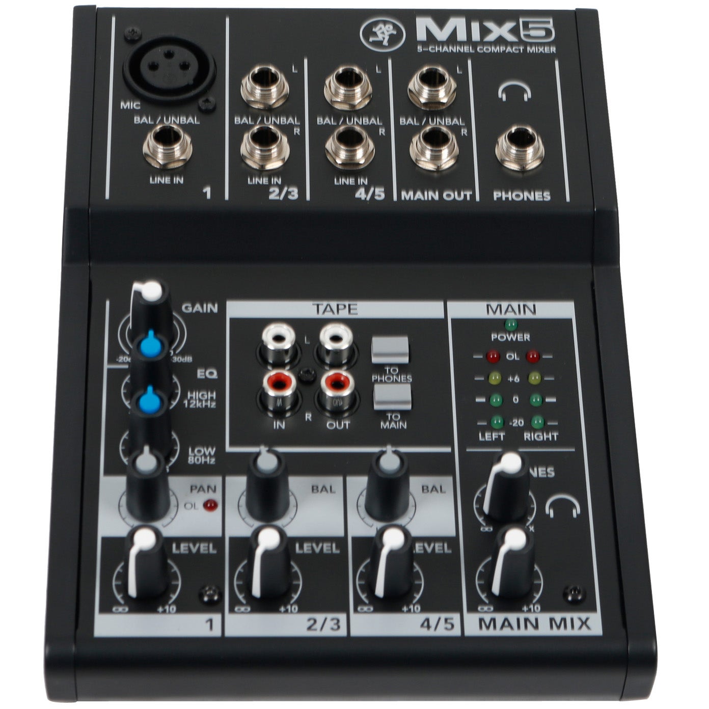 Mackie Mix5 mengpaneel
