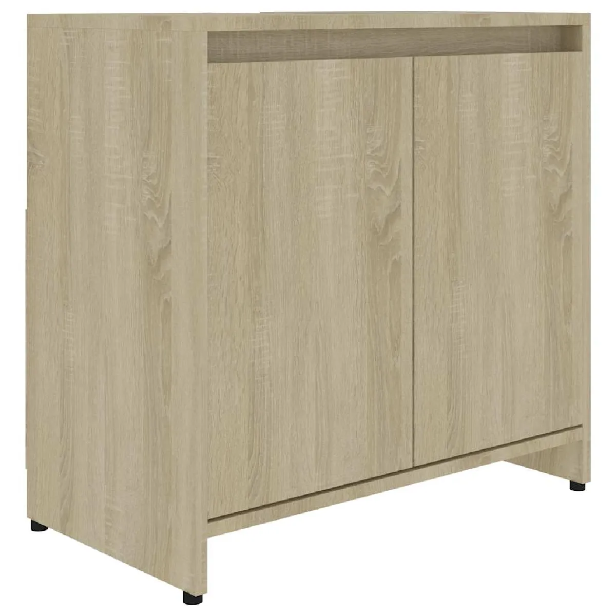 VIDAXL Armoire salle de bain - Chêne sonoma