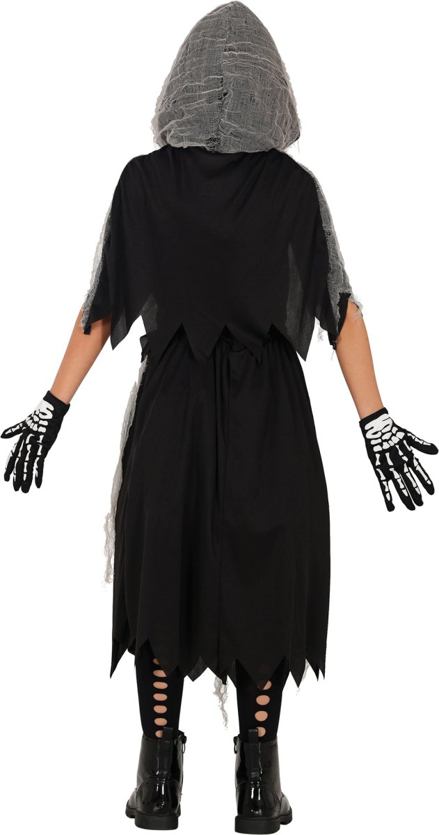 Halloween Jurk Meisje Skelet Reaper