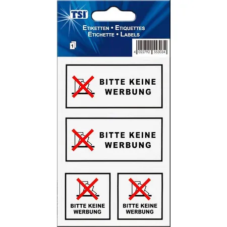 TSI Etiketten/Aufkleber 