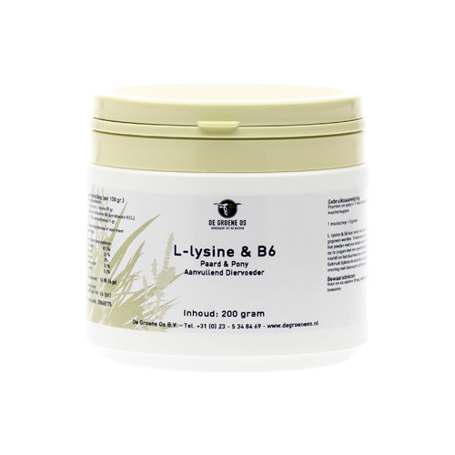 Groene Os L-Lysine B6 - Paard/Pony