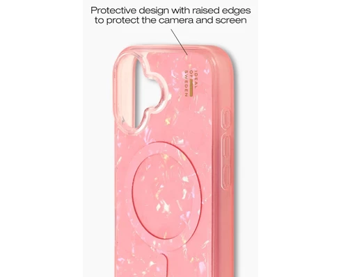 IDEAL OF SWEDEN Pearlised Case MagSafe iPhone 16 Pink