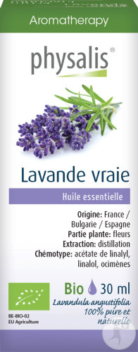 Physalis Huile Essentielle 100% Pure Et Naturelle Lavande Vraie 30ml