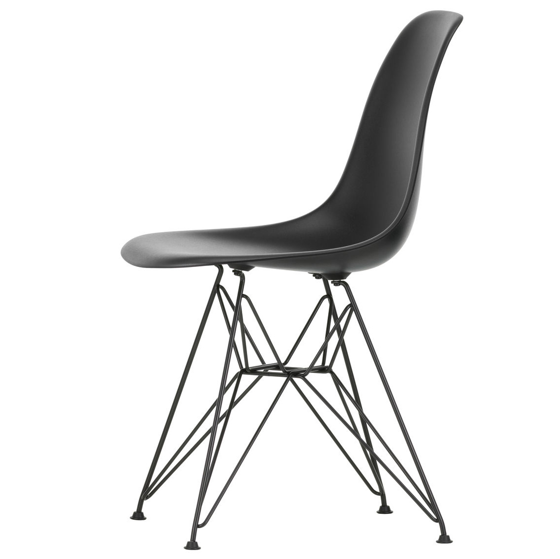 Eetkamerstoel DSR Deep black RE zwart
