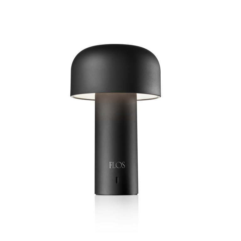 Flos Bellhop tafellamp LED oplaadbaar baksteenrood