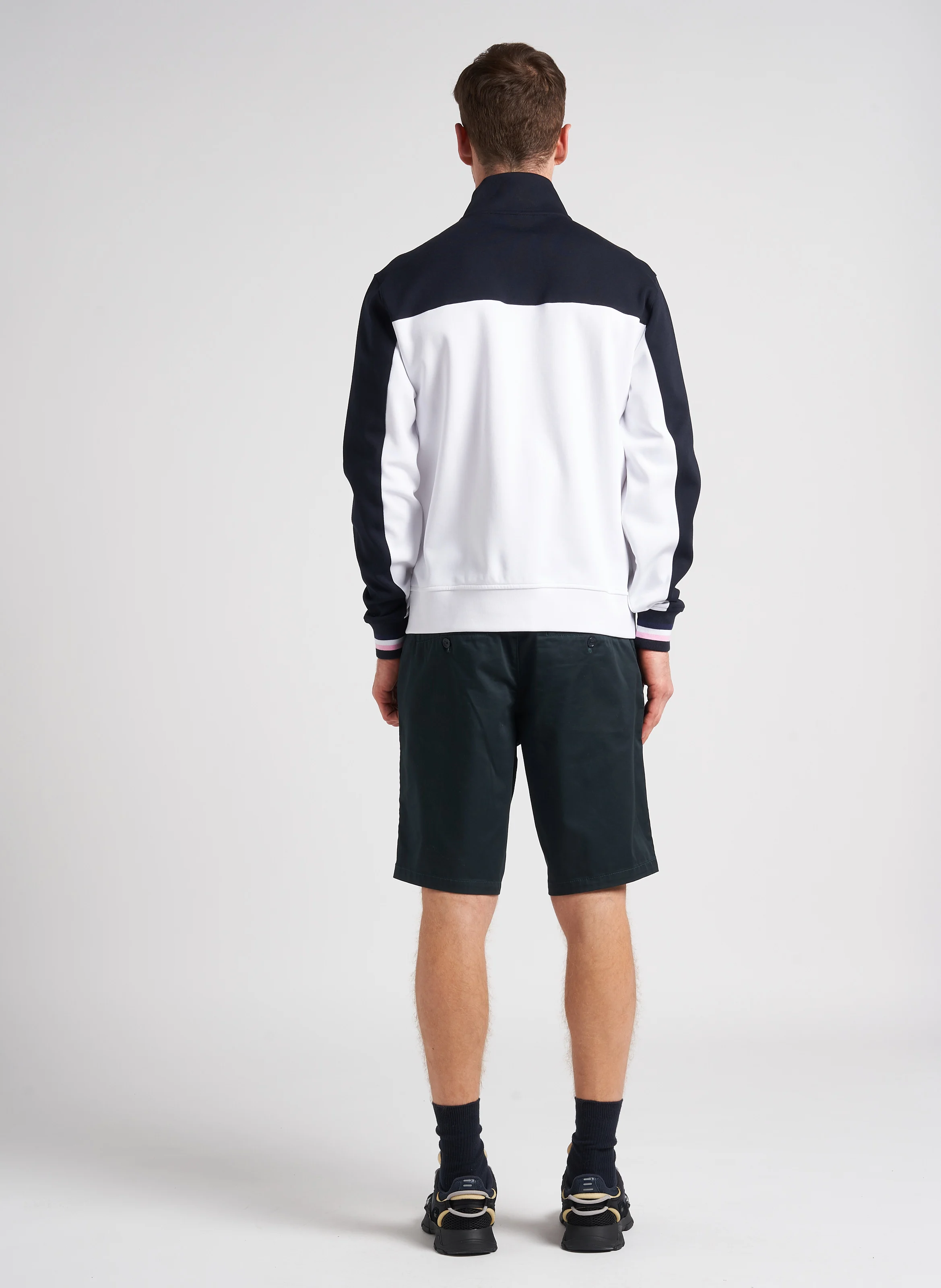 Short en coton mélangé| Gris