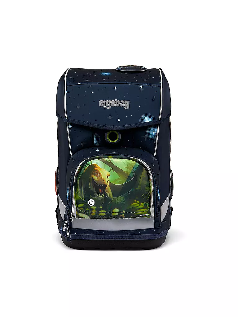 ERGOBAG Zip Set Zippies LED Dinosaurier bunt