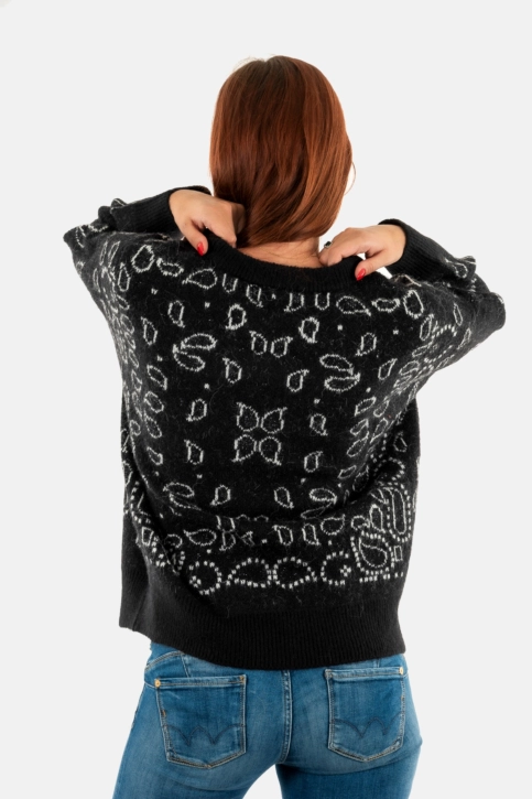 Pull hiver Le Temps Des Cerises farit 0001 black