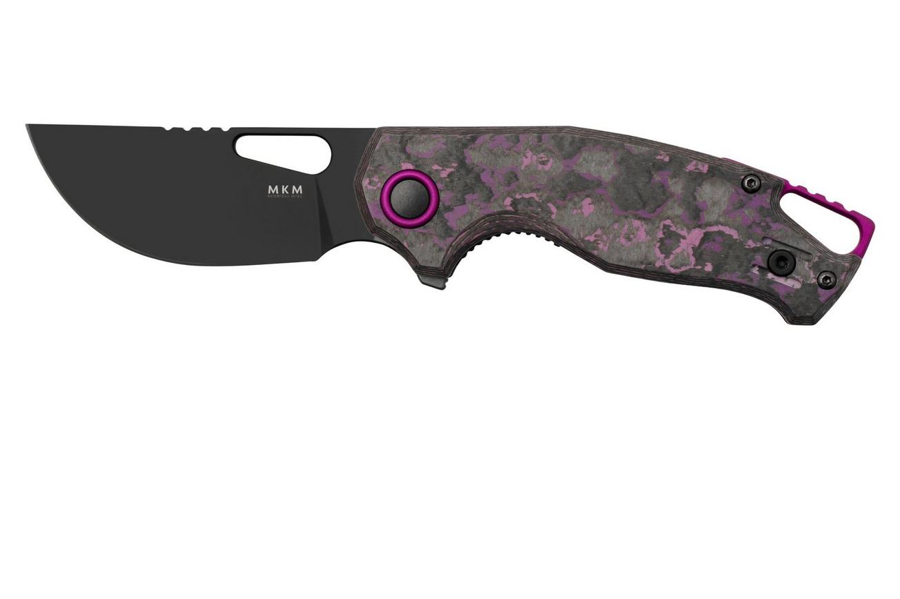 MKM Vincent VCV-CPD Black PVD VANAX, Purple Haze Carbon Fiber, Purple Aluminum zakmes, Jesper Voxnaes design