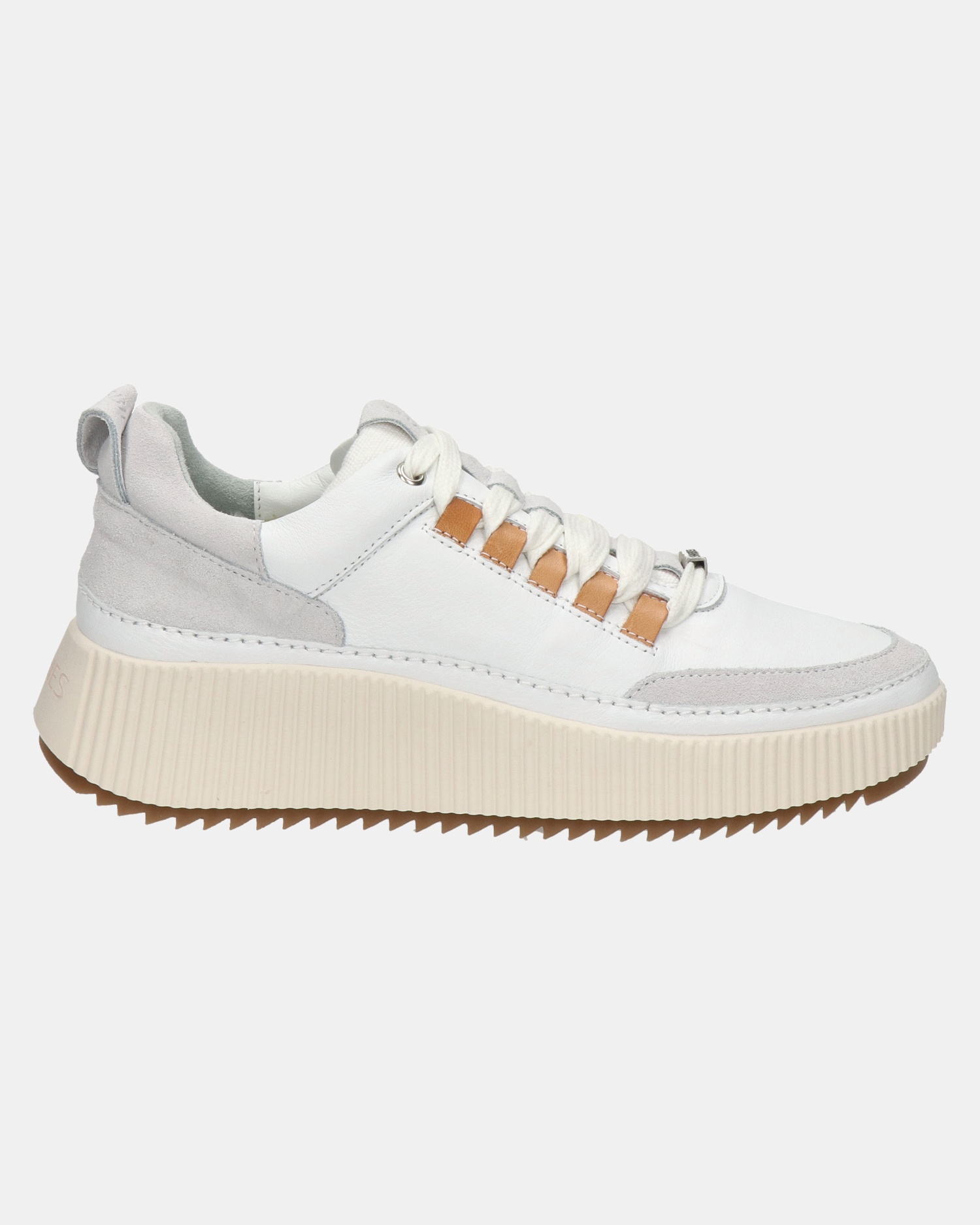 Shabbies Amsterdam SHS1454 Lage sneakers  - wit