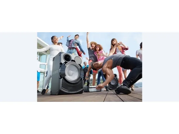 [OUTLET] - Sony SHAKE-X70D, Sort, 15 cm, 38 cm, 2,5 cm, Dolby Digital, FM