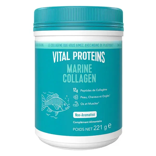 Pó de colágeno marinho Vital Proteins 221g