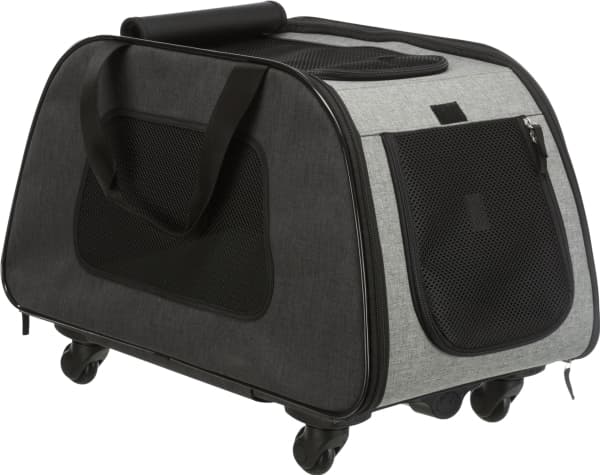 Trixie Trolley, nylon, 34 × 43 × 67 cm, sort/grå