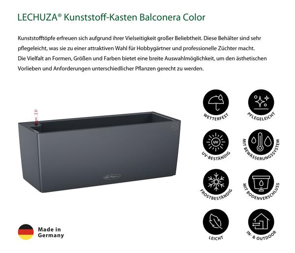 LECHUZA® Kunststoff-Kasten Balconera Color,