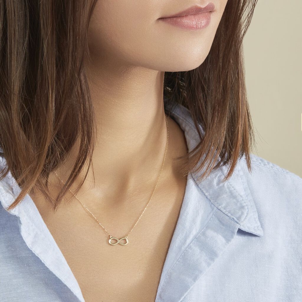 Collier Maryeme Infini Selectra Or Jaune