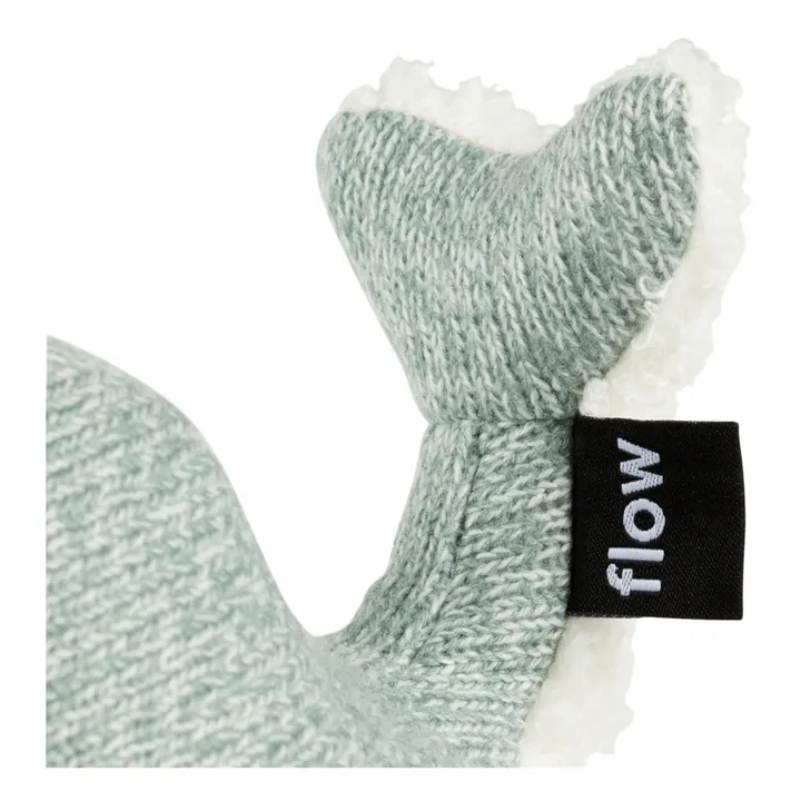 Flow Peluche veilleuse Baleine Moby | Vert