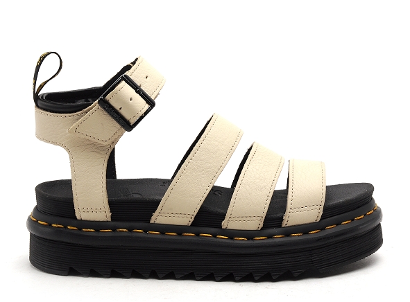 Dr martens nu pieds plats femme blaire beige