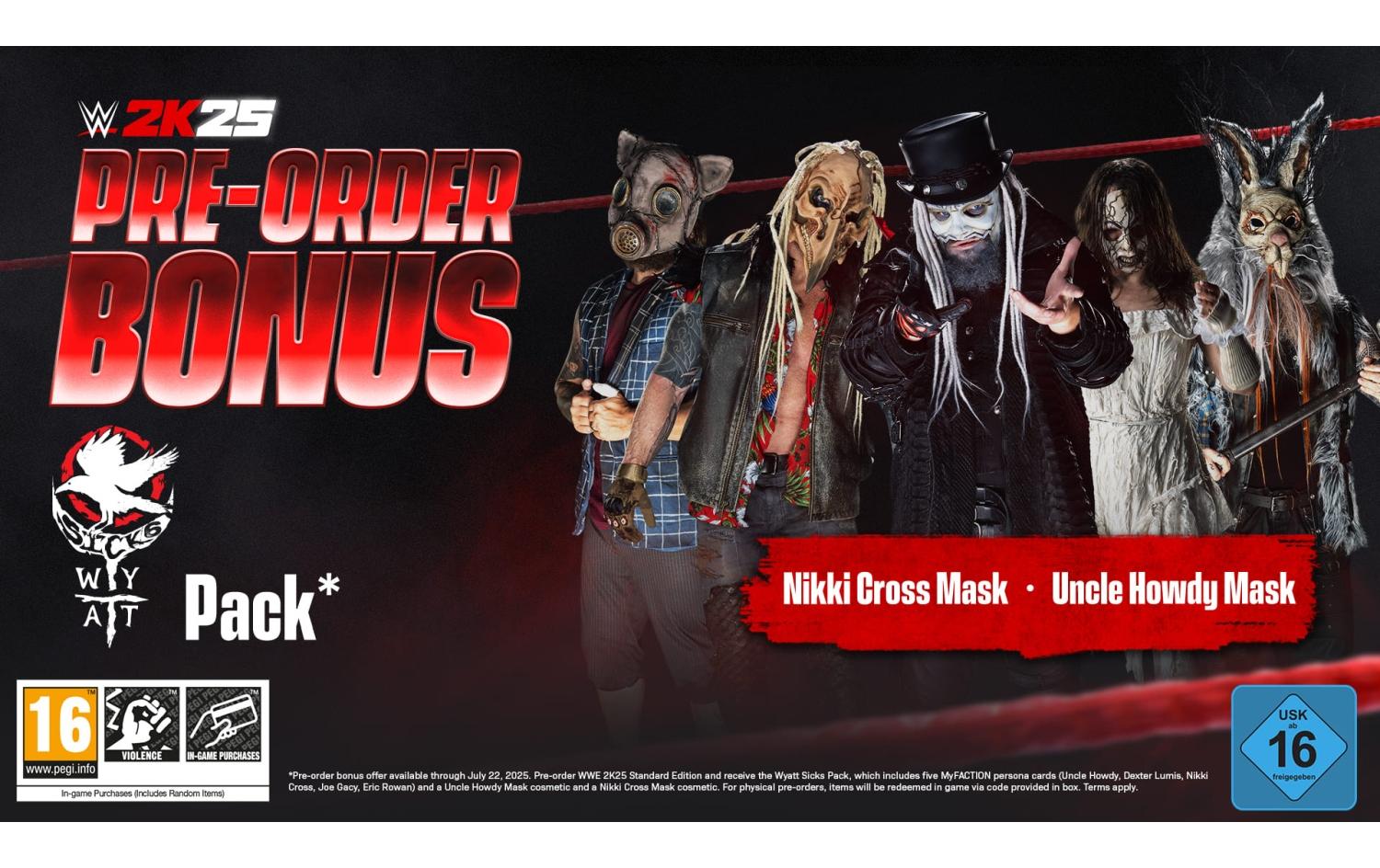WWE 2K25 (Code in a Box)Das actiongeladene Wrestling-Erlebnis für Nintendo Switch 2