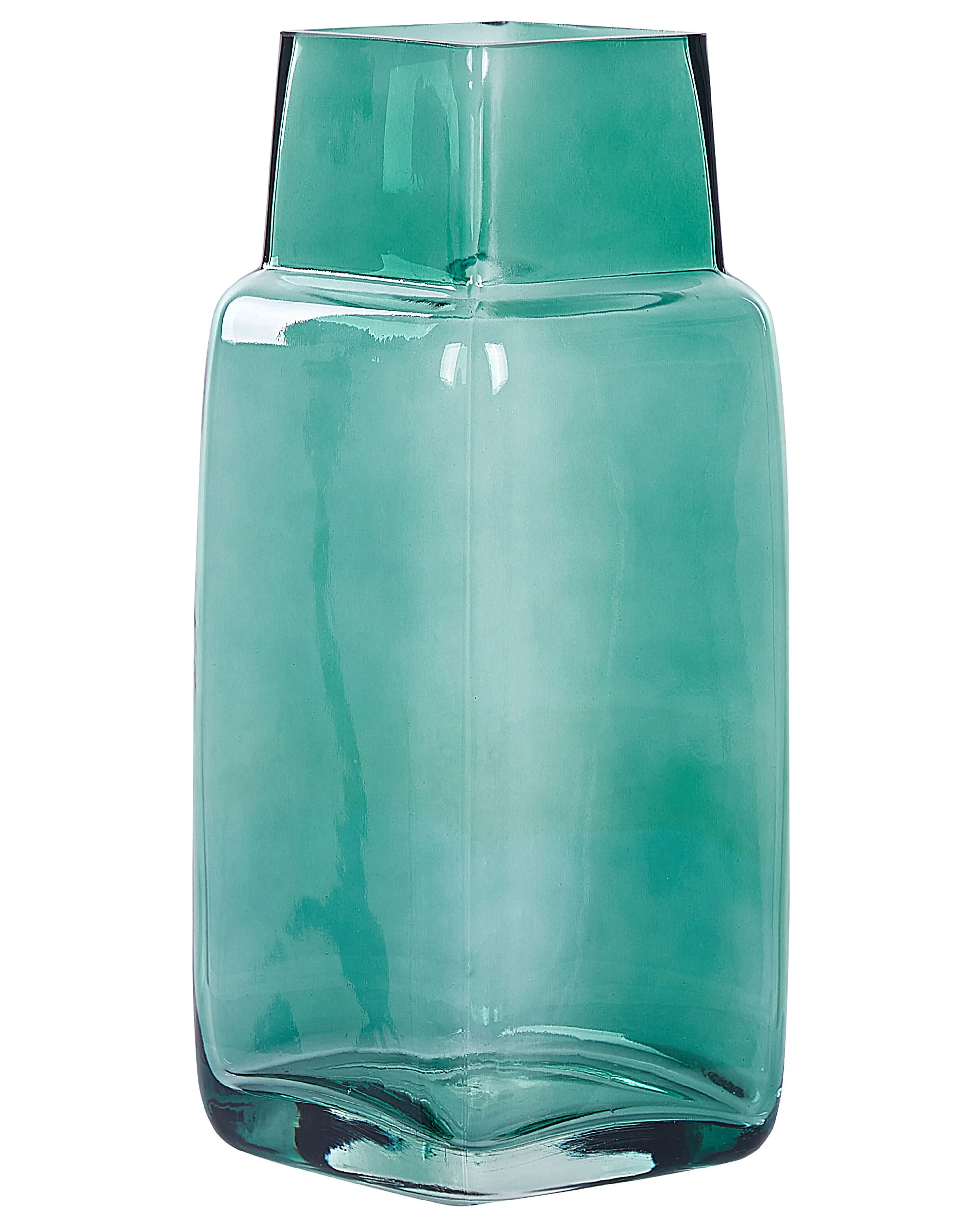 Bloemenvaas MERBAKA Glas 26 cm Smaragdgroen