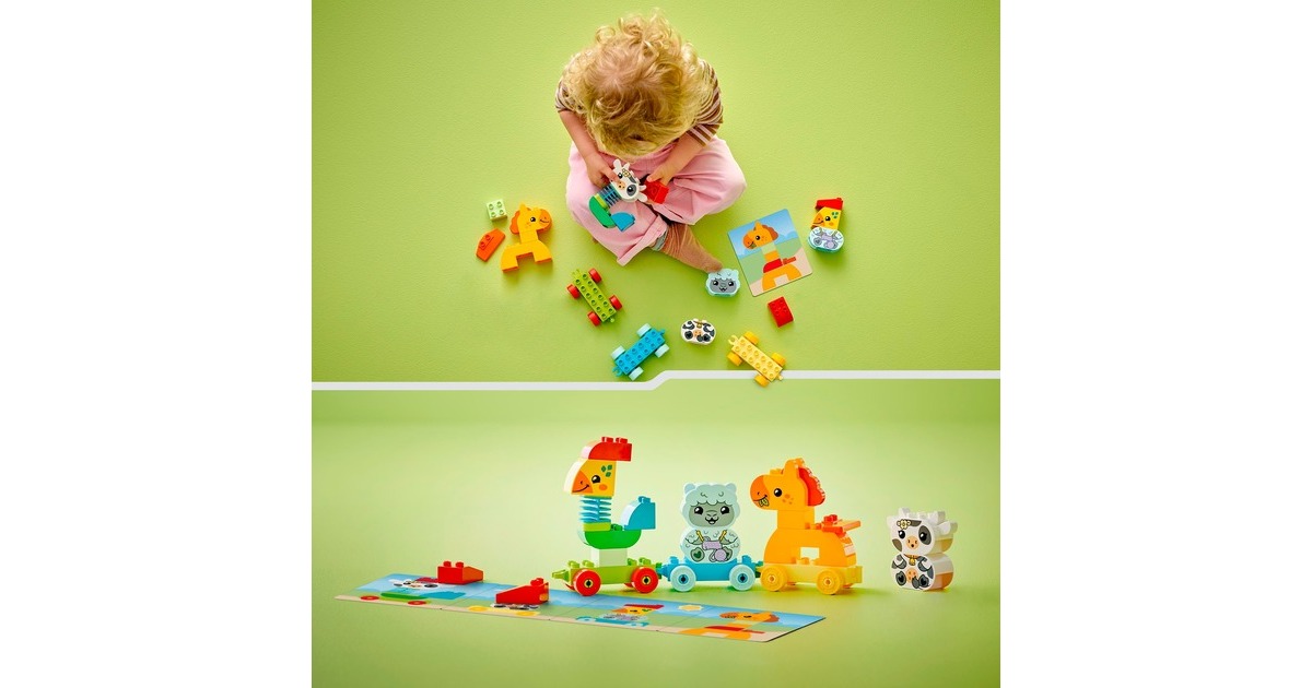 LEGODUPLO - Dierentrein Constructiespeelgoed  (10412)