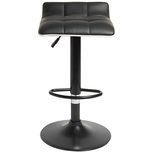 Tabouret de bar rotatif 360° Majestik noir