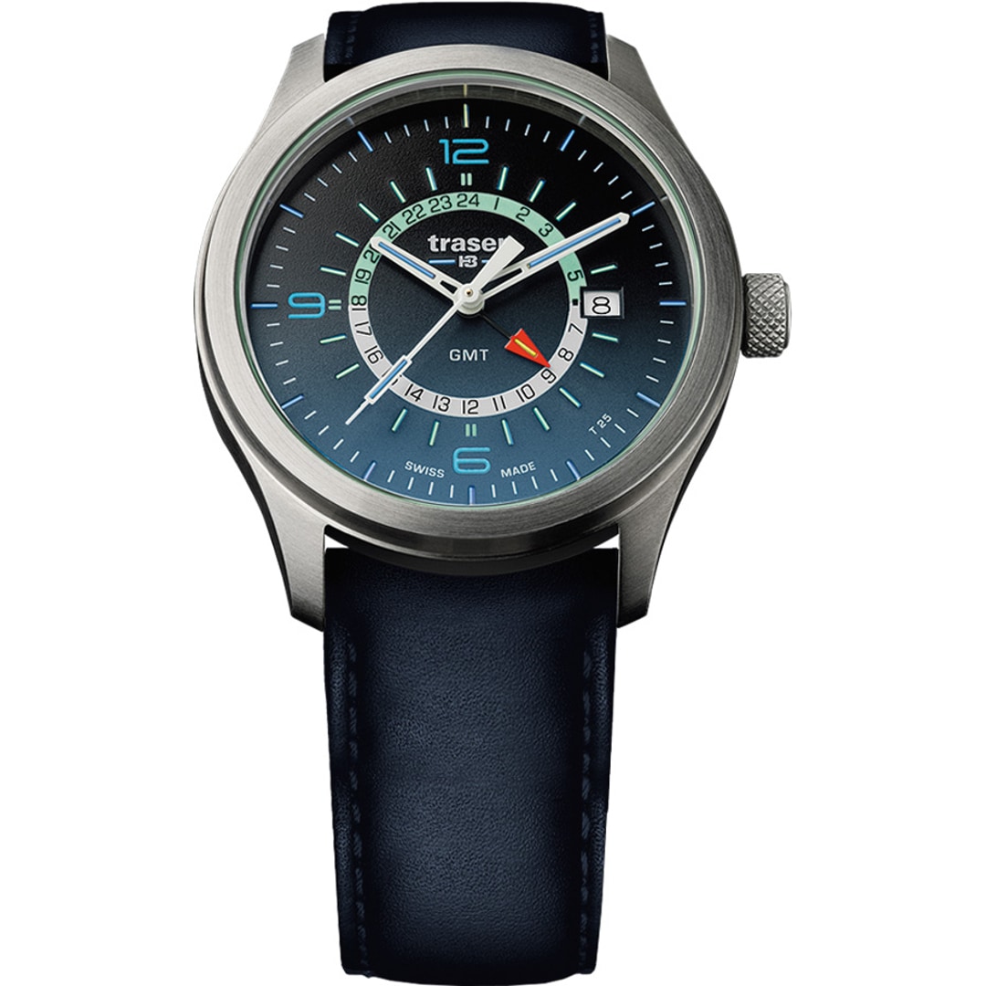 traser P59 Aurora GMT Blue