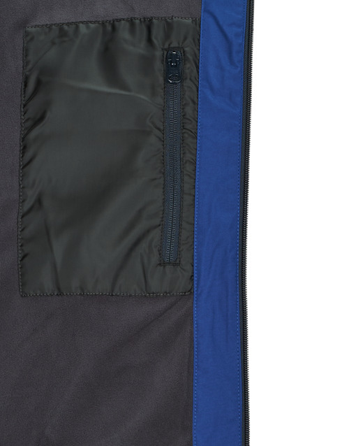 Helly Hansen - CREW HOODED MIDLAYER JACKET - Bleu