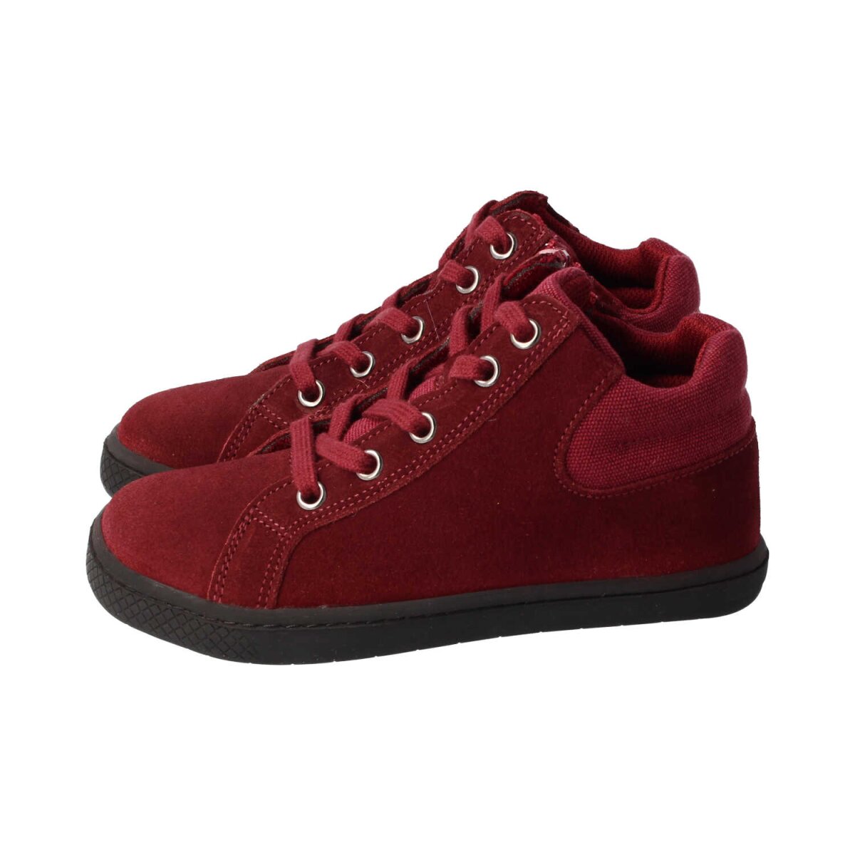 WL32051-1 berry STAY-HAPPY velours textil laces zipper Weite/W