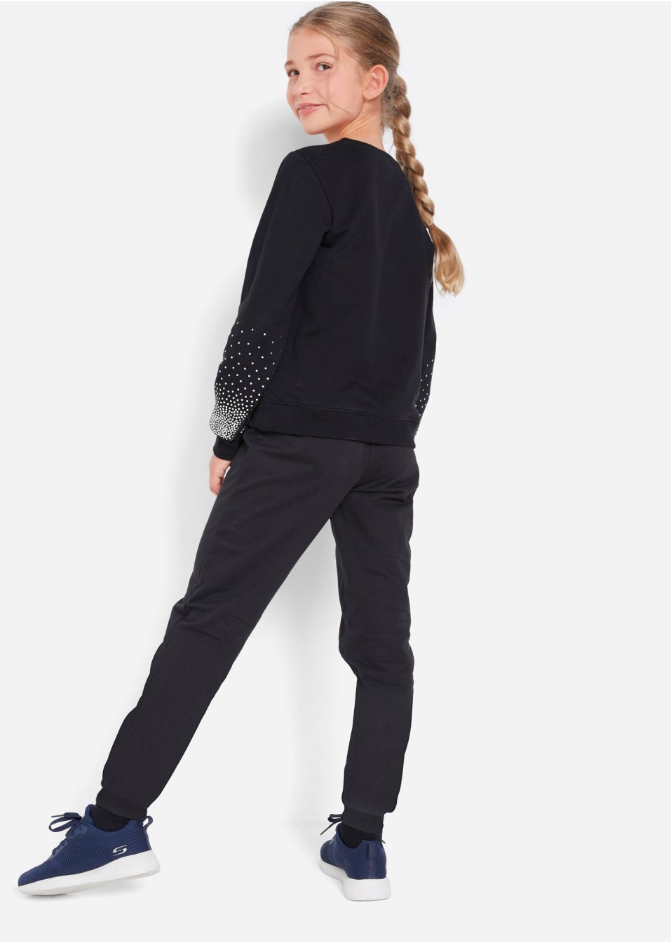 Sweat-shirt + pantalon fille (Ens. 2 pces.)
