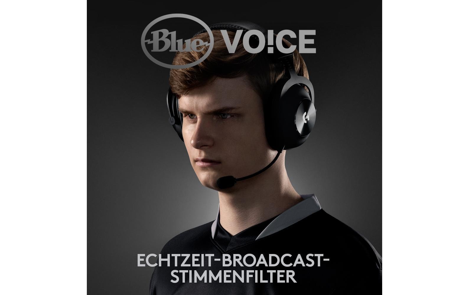 Headset G Pro X Wireless Lightspeed Gaming Schwarz<br>Kabelloses Over-Ear-Headset mit Surround-Sound