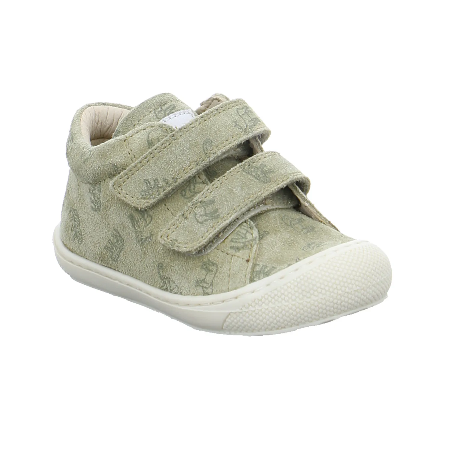 NATURINO Lauflernschuh Grün Leder  Unisex Bottine