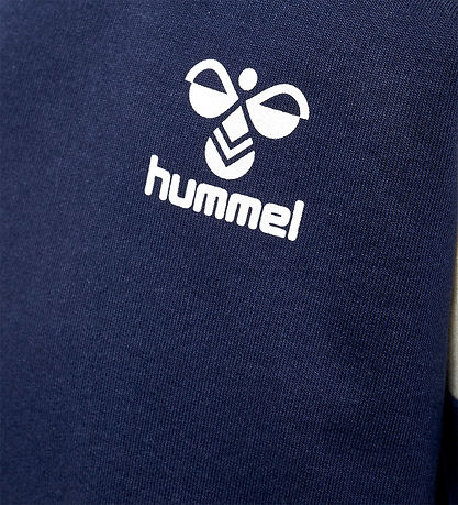 Hummel sweatshirt - hmlHerman - Blåck Iris