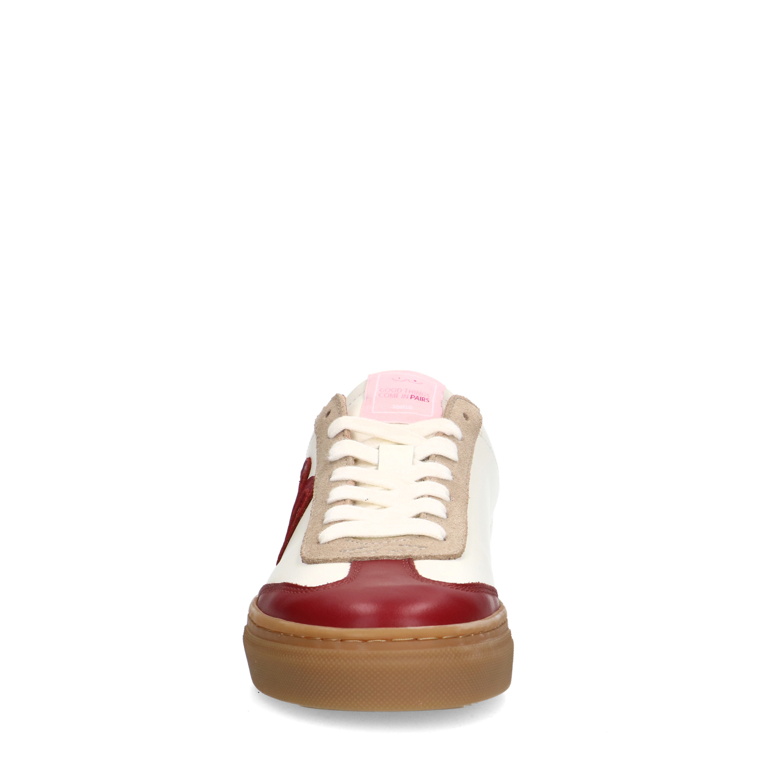 Roze leren Pink Ribbon sneakers