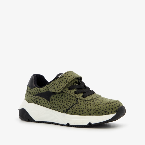 Blue Box meisjes dad sneakers met stippenprint